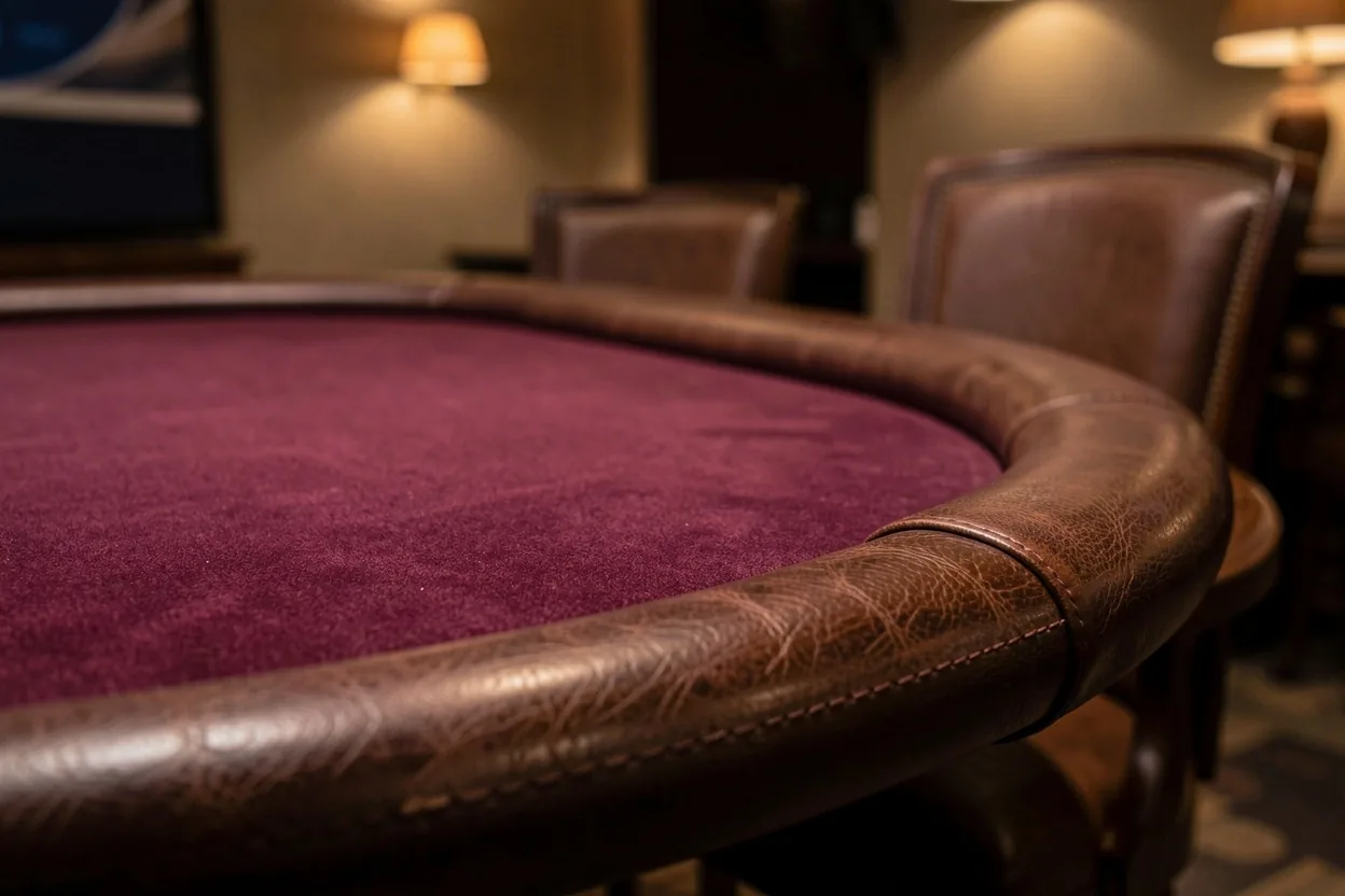 Détail des tables de jeu sur-mesure à HallSteer